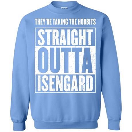 Sweatshirts Carolina Blue / S Straight Outta Isengard Crewneck Sweatshirt