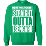 Sweatshirts Irish Green / S Straight Outta Isengard Crewneck Sweatshirt