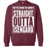 Sweatshirts Maroon / S Straight Outta Isengard Crewneck Sweatshirt