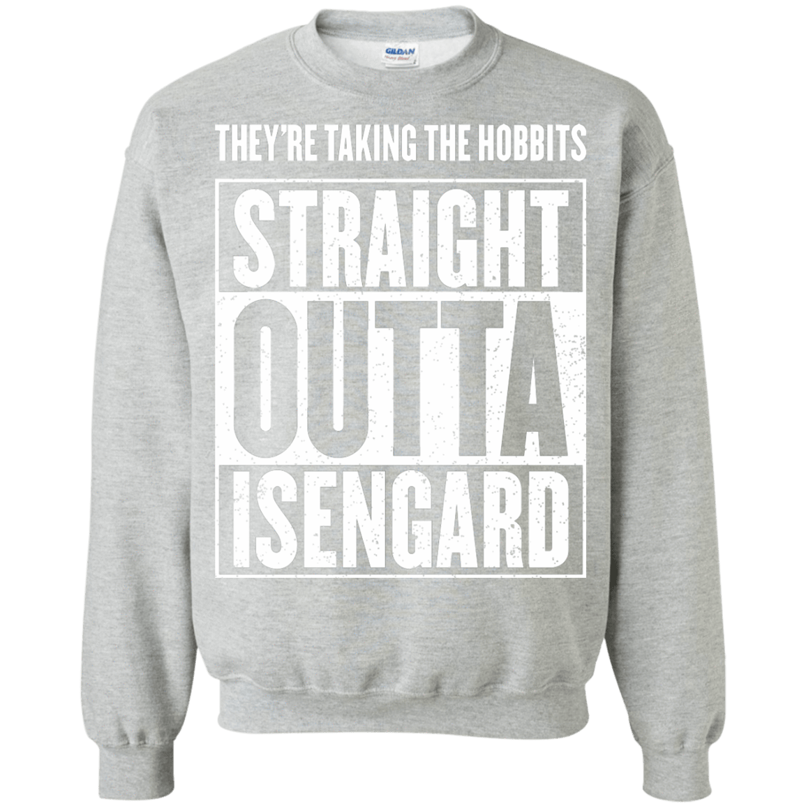 Sweatshirts Sport Grey / S Straight Outta Isengard Crewneck Sweatshirt