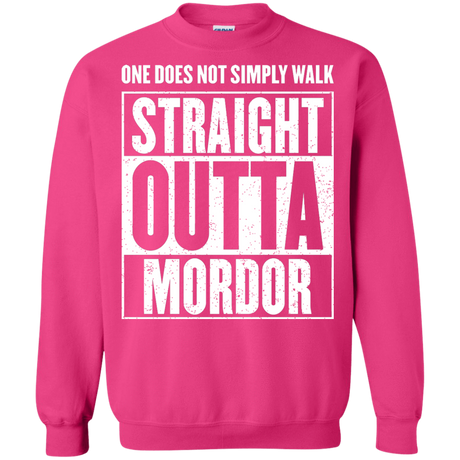 Sweatshirts Heliconia / S Straight Outta Mordor Crewneck Sweatshirt