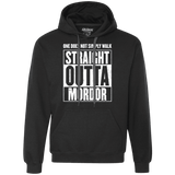 Sweatshirts Black / S Straight Outta Mordor Premium Fleece Hoodie