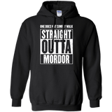 Sweatshirts Black / S Straight Outta Mordor Pullover Hoodie