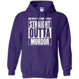 Sweatshirts Purple / S Straight Outta Mordor Pullover Hoodie