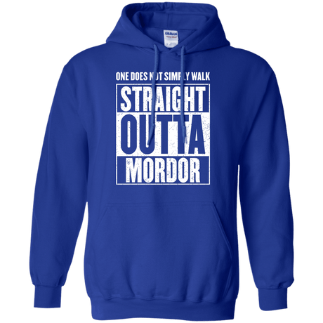 Sweatshirts Royal / S Straight Outta Mordor Pullover Hoodie