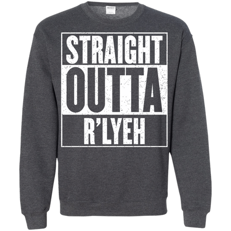 Sweatshirts Dark Heather / S Straight Outta R'lyeh Crewneck Sweatshirt