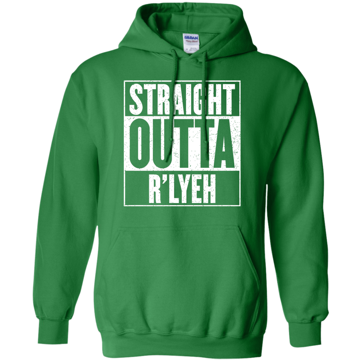 Sweatshirts Irish Green / S Straight Outta R'lyeh Pullover Hoodie