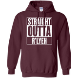 Sweatshirts Maroon / S Straight Outta R'lyeh Pullover Hoodie