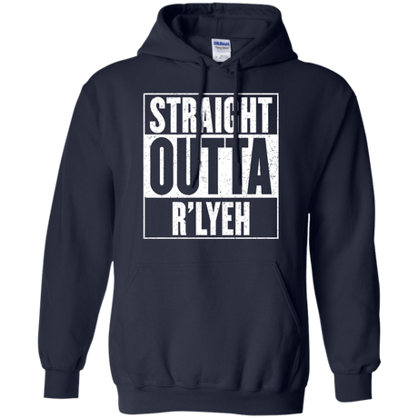 Sweatshirts Navy / S Straight Outta R'lyeh Pullover Hoodie