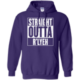 Sweatshirts Purple / S Straight Outta R'lyeh Pullover Hoodie