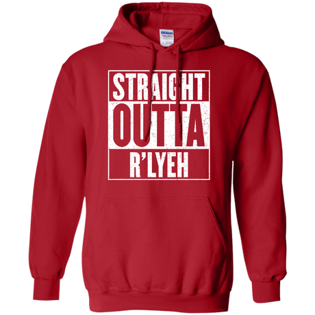 Sweatshirts Red / S Straight Outta R'lyeh Pullover Hoodie
