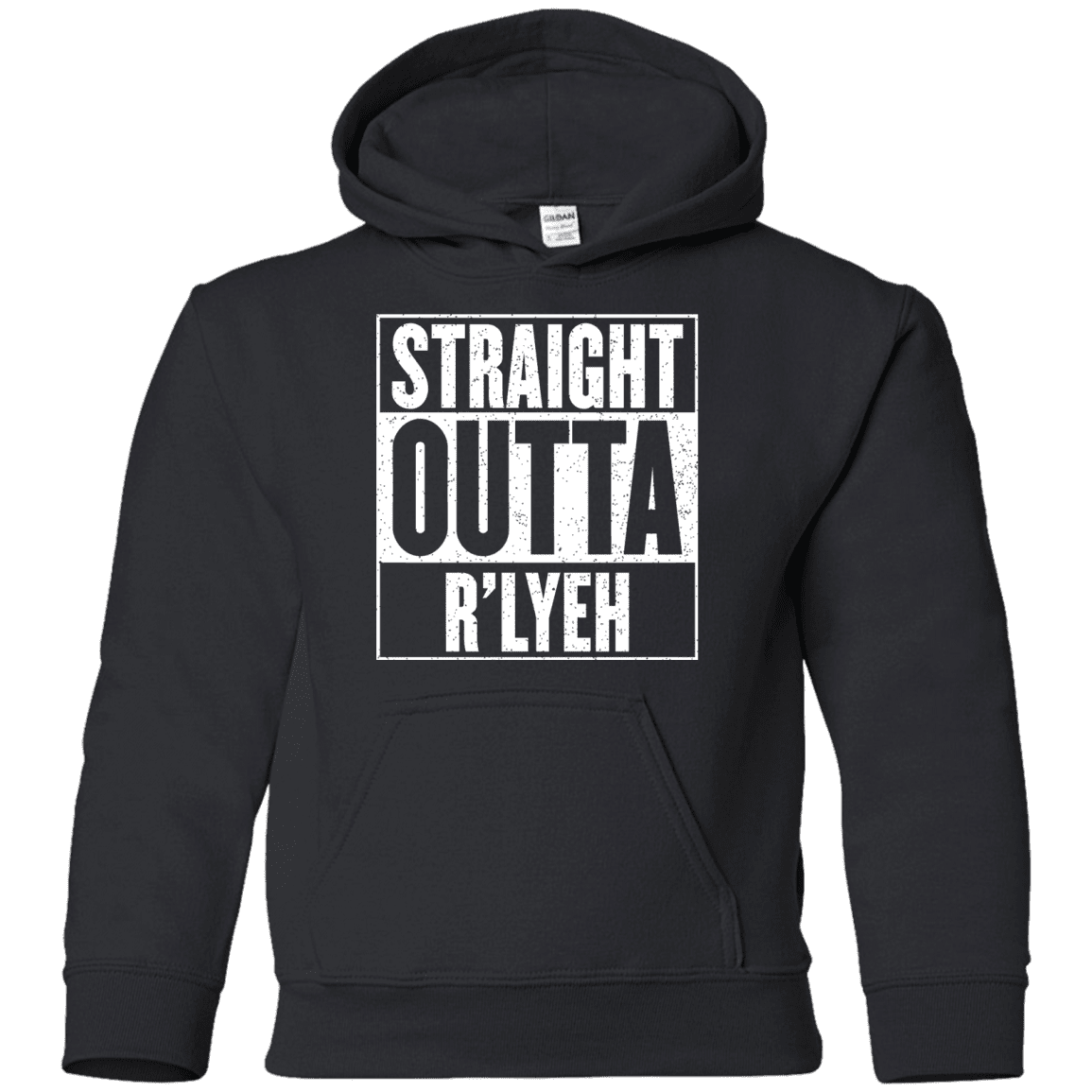 Sweatshirts Black / YS Straight Outta R'lyeh Youth Hoodie