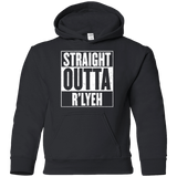 Sweatshirts Black / YS Straight Outta R'lyeh Youth Hoodie