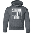 Sweatshirts Dark Heather / YS Straight Outta R'lyeh Youth Hoodie