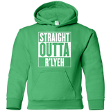 Sweatshirts Irish Green / YS Straight Outta R'lyeh Youth Hoodie