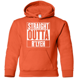 Sweatshirts Orange / YS Straight Outta R'lyeh Youth Hoodie