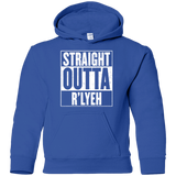 Sweatshirts Royal / YS Straight Outta R'lyeh Youth Hoodie