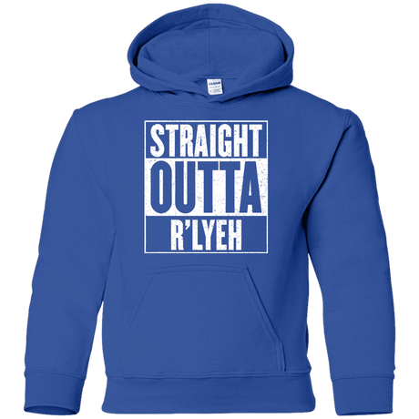 Sweatshirts Royal / YS Straight Outta R'lyeh Youth Hoodie