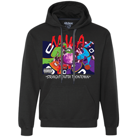 Sweatshirts Black / S Straight Outta Toontown Premium Fleece Hoodie