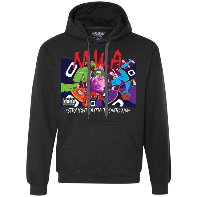 Sweatshirts Black / S Straight Outta Toontown Premium Fleece Hoodie