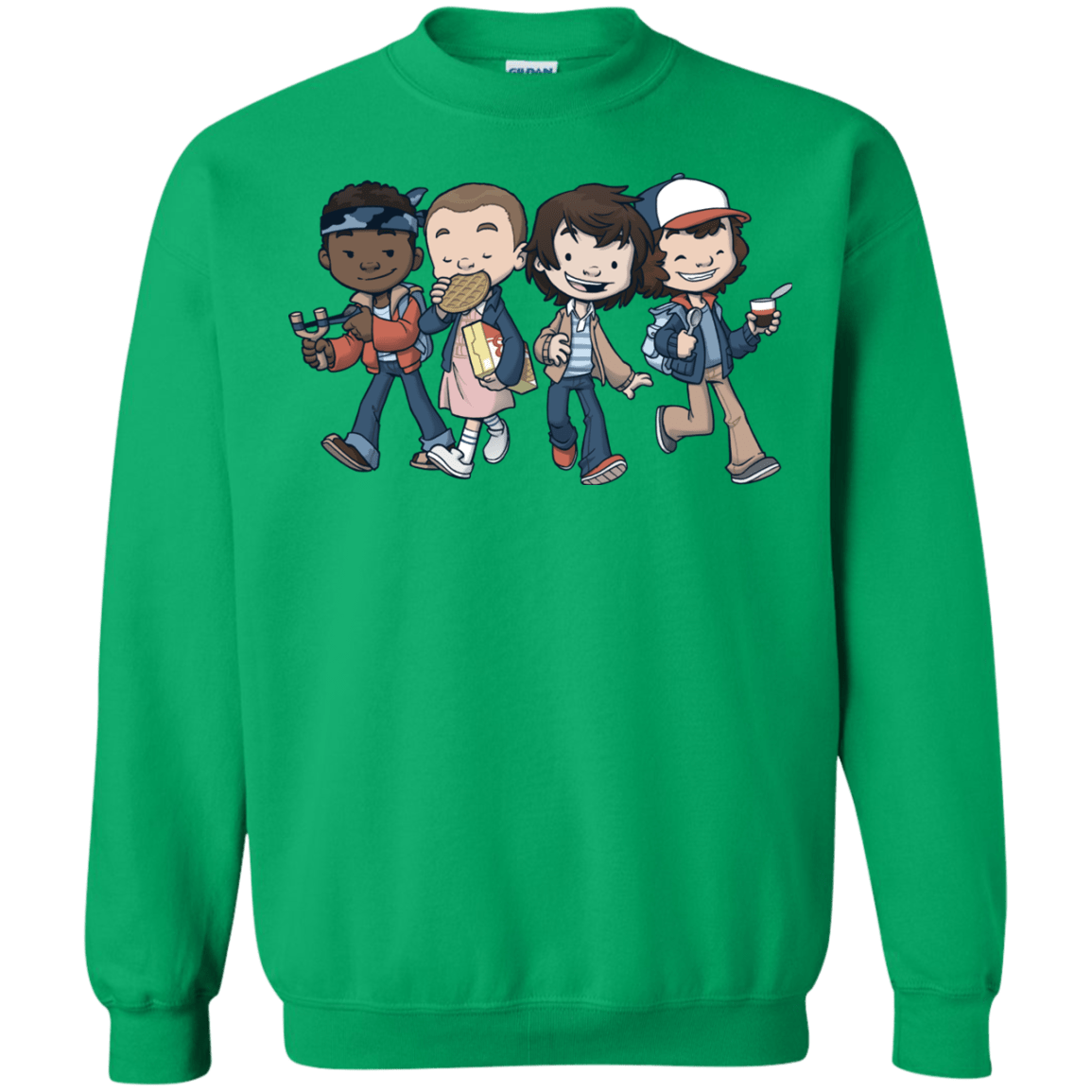 Sweatshirts Irish Green / Small Strange BFF Crewneck Sweatshirt