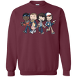Sweatshirts Maroon / Small Strange BFF Crewneck Sweatshirt