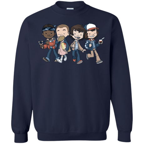 Sweatshirts Navy / Small Strange BFF Crewneck Sweatshirt