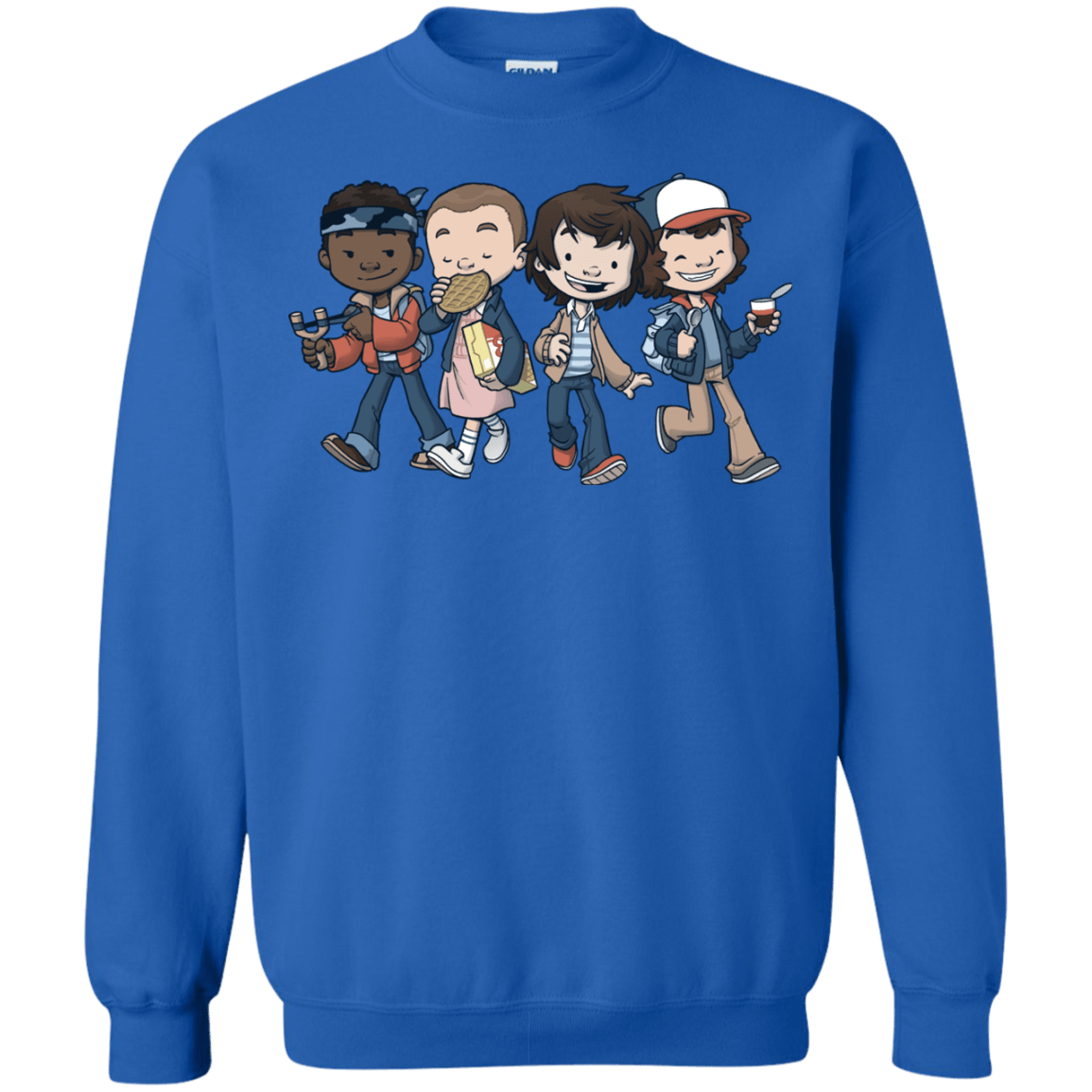 Sweatshirts Royal / Small Strange BFF Crewneck Sweatshirt