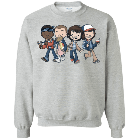 Sweatshirts Sport Grey / Small Strange BFF Crewneck Sweatshirt