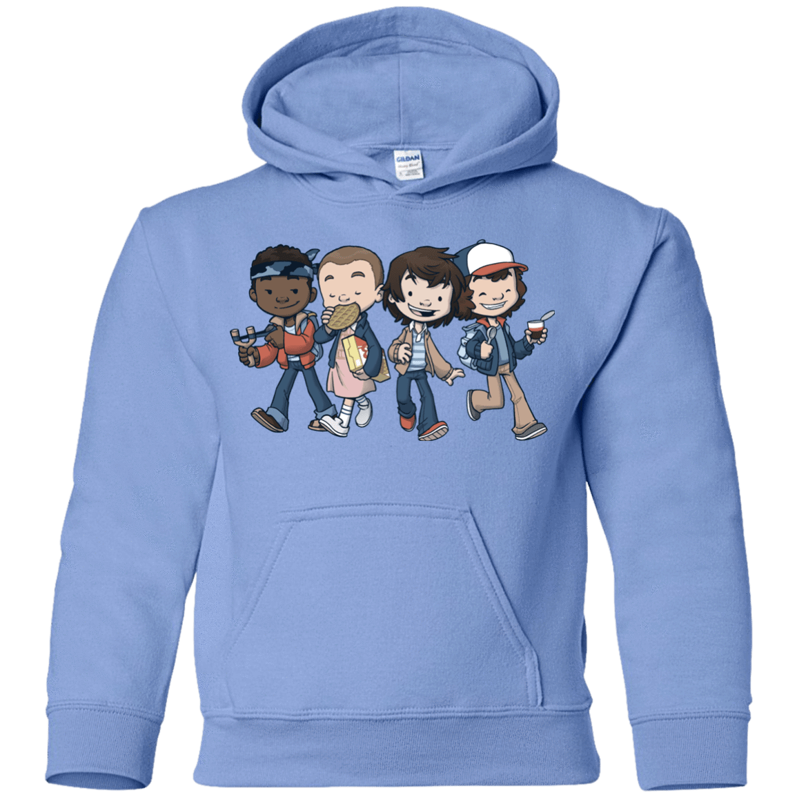 Sweatshirts Carolina Blue / YS Strange BFF Youth Hoodie