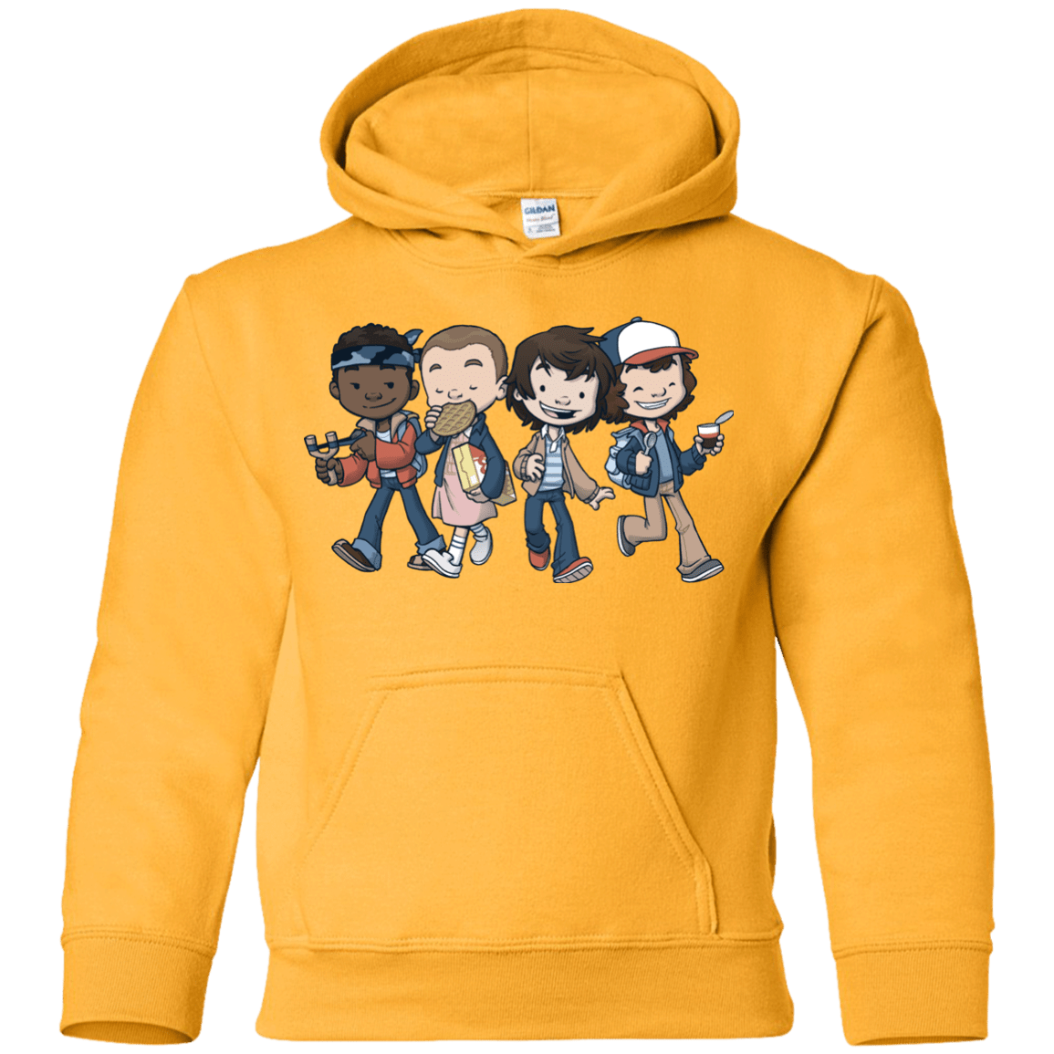Sweatshirts Gold / YS Strange BFF Youth Hoodie