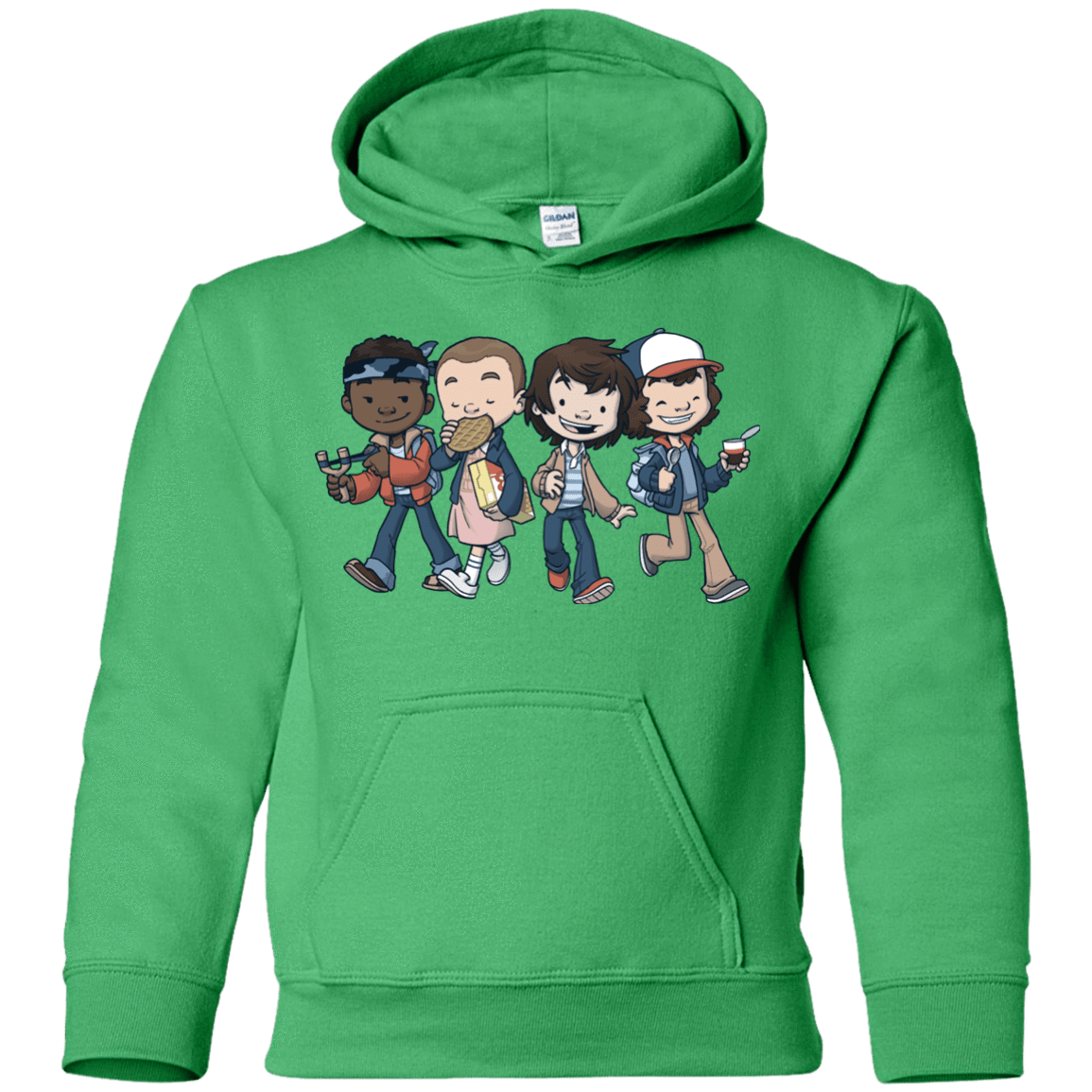 Sweatshirts Irish Green / YS Strange BFF Youth Hoodie