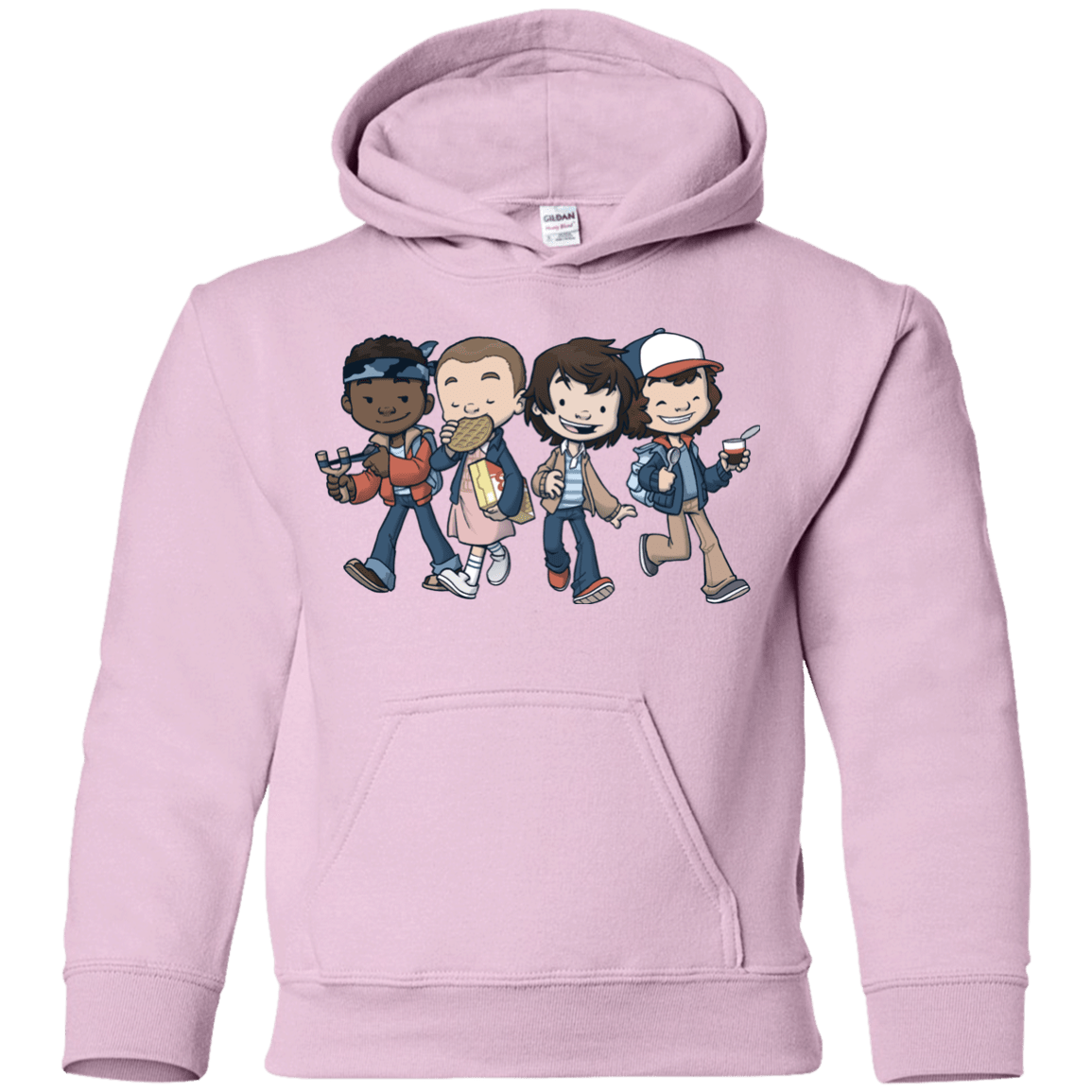 Sweatshirts Light Pink / YS Strange BFF Youth Hoodie