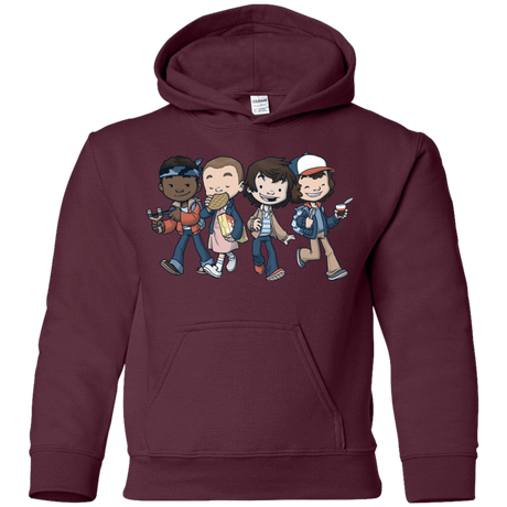 Sweatshirts Maroon / YS Strange BFF Youth Hoodie