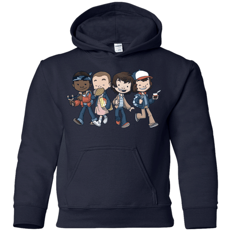 Sweatshirts Navy / YS Strange BFF Youth Hoodie