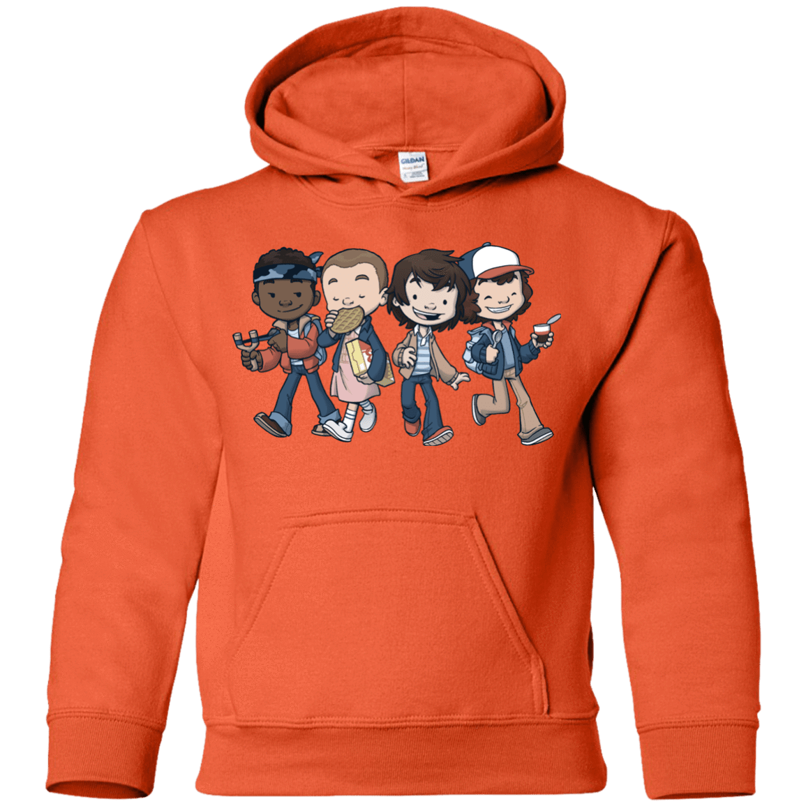 Sweatshirts Orange / YS Strange BFF Youth Hoodie