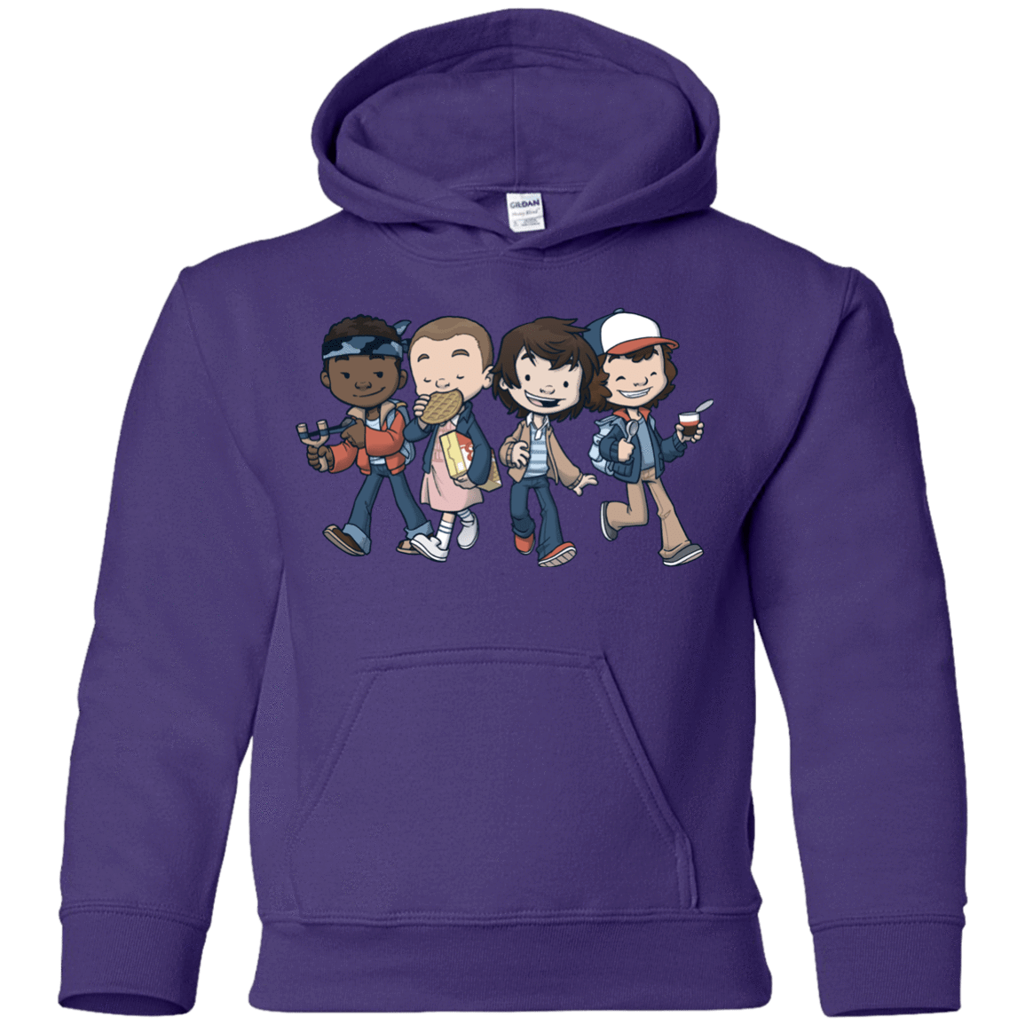 Sweatshirts Purple / YS Strange BFF Youth Hoodie