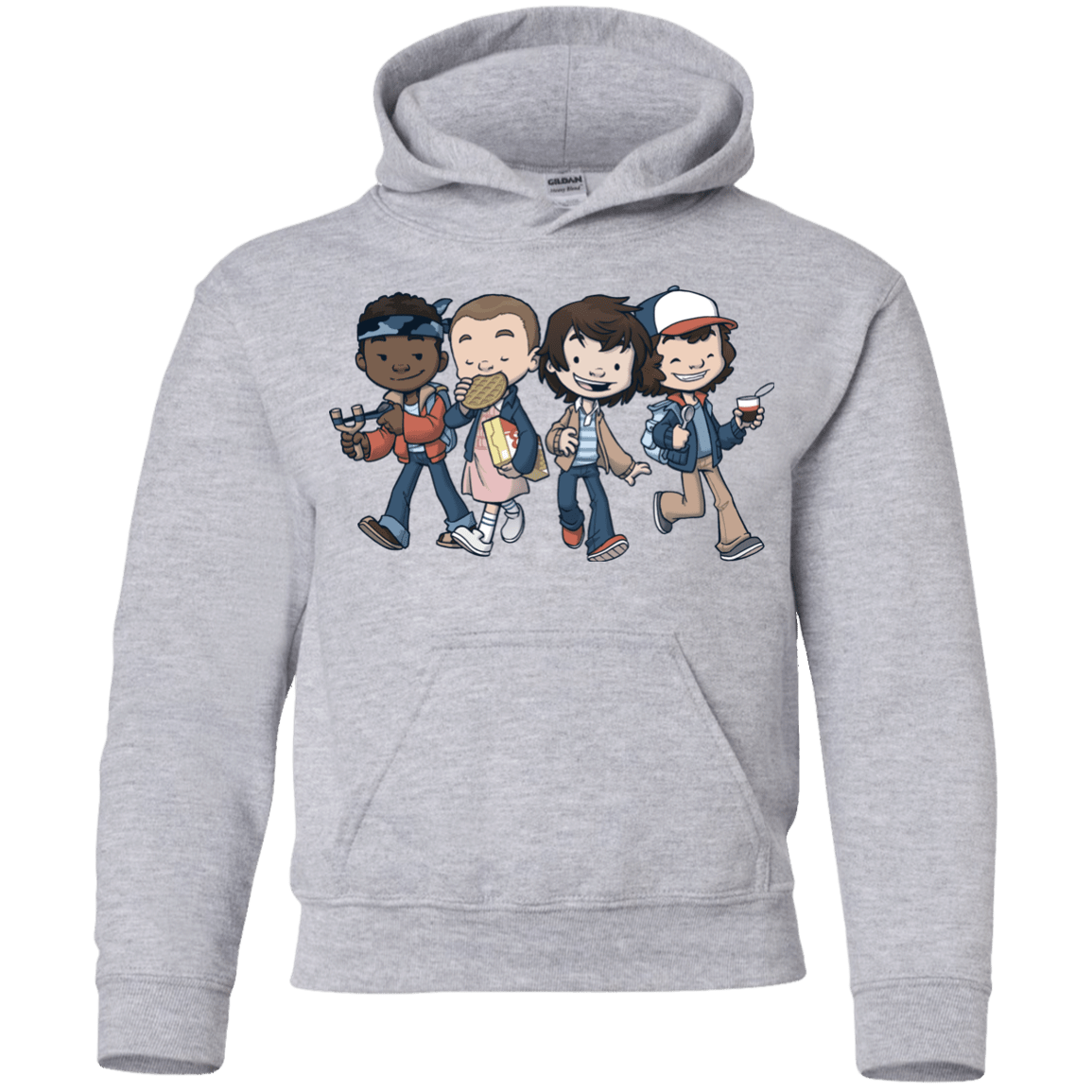 Sweatshirts Sport Grey / YS Strange BFF Youth Hoodie