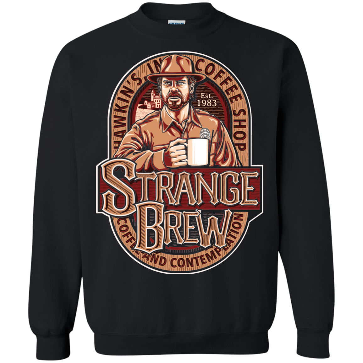 Sweatshirts Black / Small STRANGE BREW Crewneck Sweatshirt