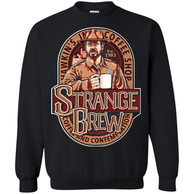 Sweatshirts Black / Small STRANGE BREW Crewneck Sweatshirt