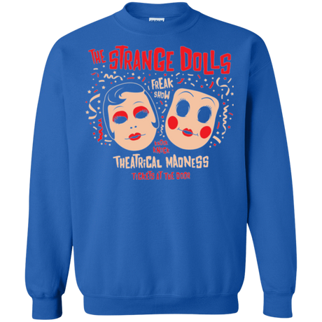 Sweatshirts Royal / Small STRANGE DOLLS Crewneck Sweatshirt