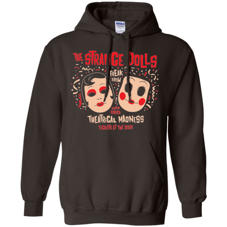 Sweatshirts Dark Chocolate / Small STRANGE DOLLS Pullover Hoodie