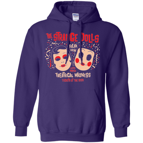 Sweatshirts Purple / Small STRANGE DOLLS Pullover Hoodie