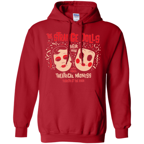 Sweatshirts Red / Small STRANGE DOLLS Pullover Hoodie
