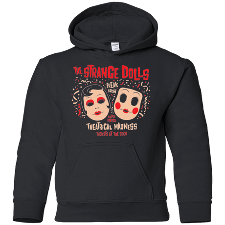 Sweatshirts Black / YS STRANGE DOLLS Youth Hoodie