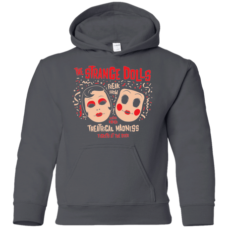 Sweatshirts Charcoal / YS STRANGE DOLLS Youth Hoodie