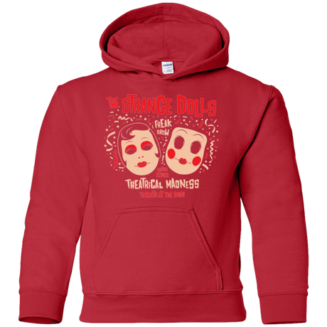 Sweatshirts Red / YS STRANGE DOLLS Youth Hoodie