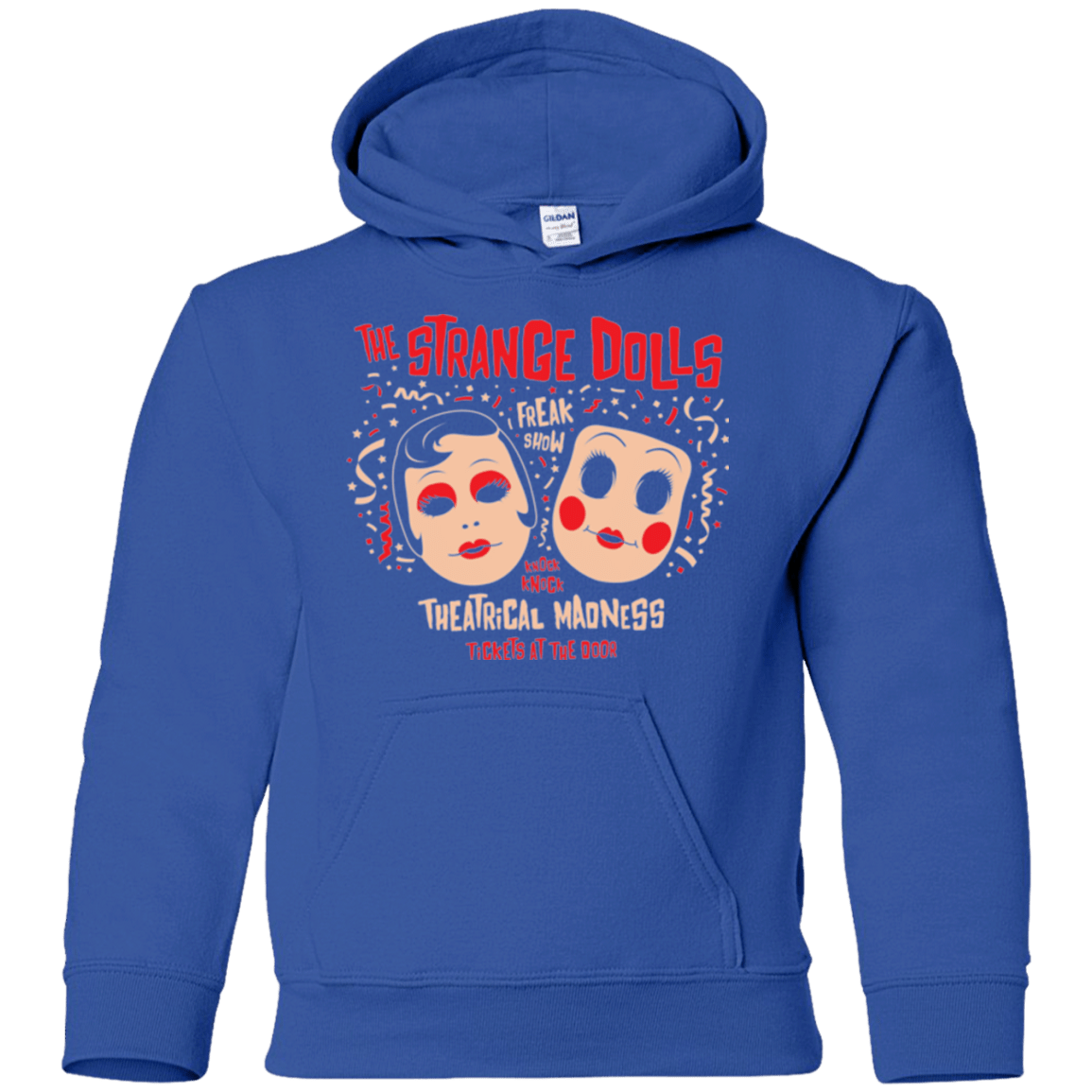 Sweatshirts Royal / YS STRANGE DOLLS Youth Hoodie