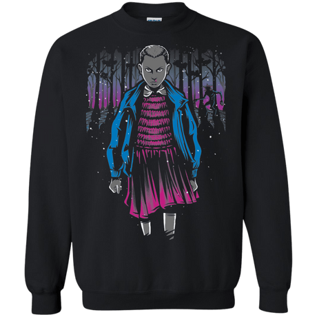 Sweatshirts Black / Small Strange Girl Crewneck Sweatshirt
