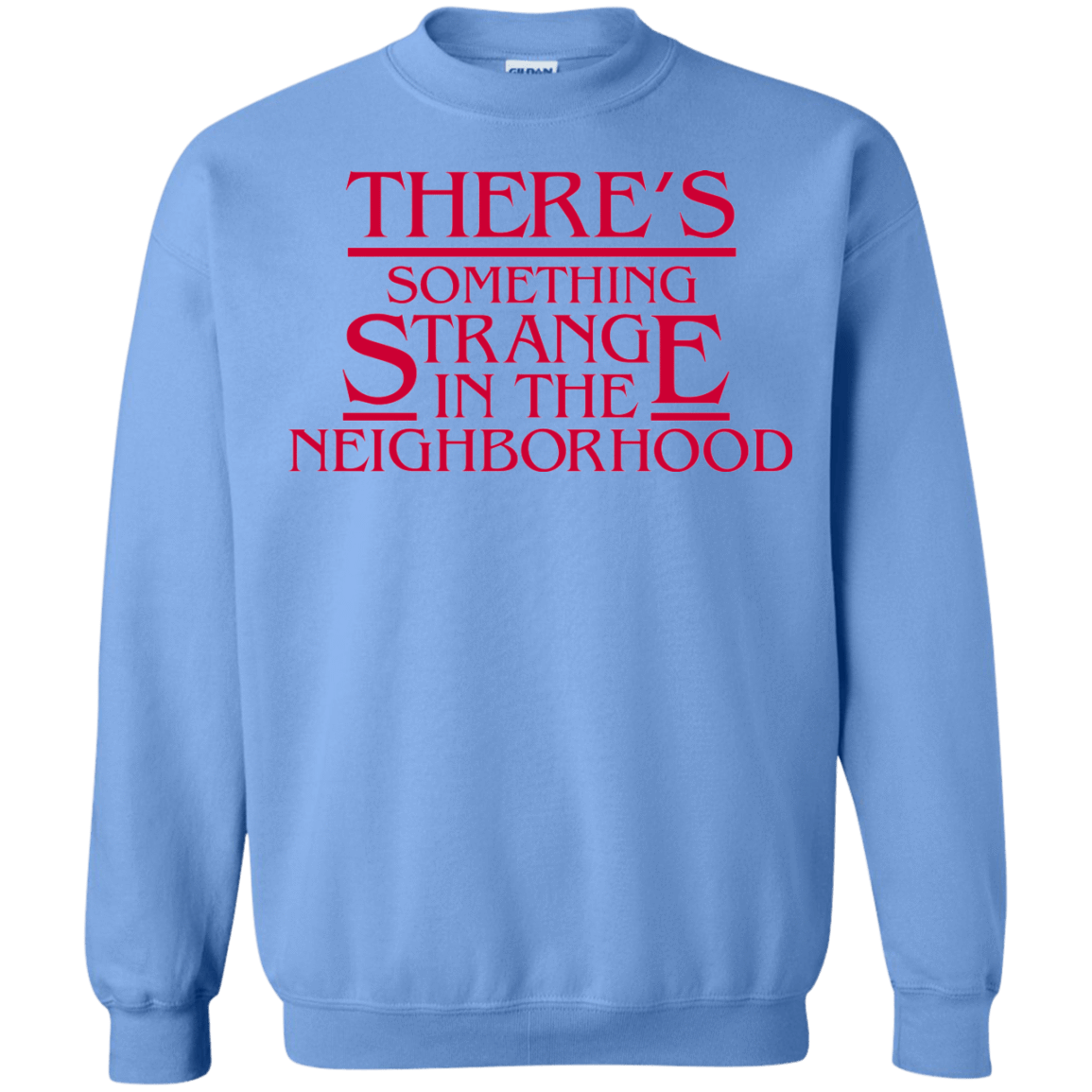 Sweatshirts Carolina Blue / Small Strange Hawkins Crewneck Sweatshirt